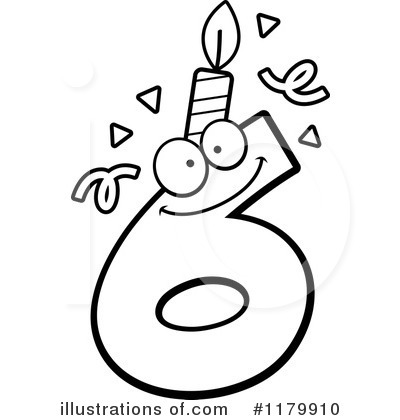 Royalty-Free (RF) Birthday Candle Clipart Illustration by Cory Thoman - Stock Sample #1179910
