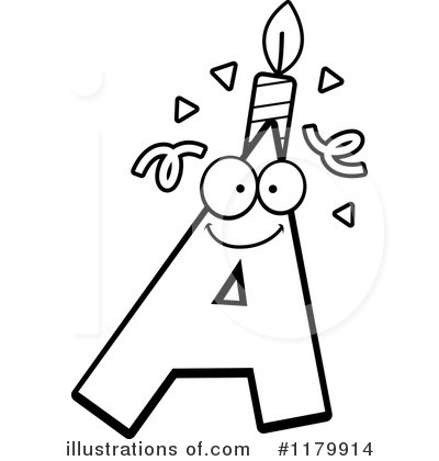 Royalty-Free (RF) Birthday Candle Clipart Illustration by Cory Thoman - Stock Sample #1179914