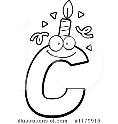 Royalty-Free (RF) Birthday Candle Clipart Illustration by Cory Thoman - Stock Sample #1179915