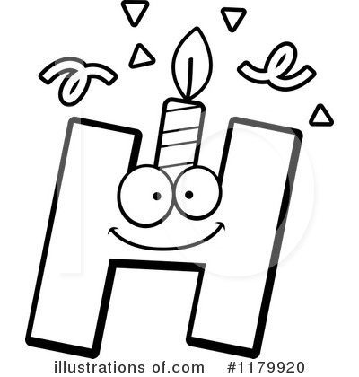 Royalty-Free (RF) Birthday Candle Clipart Illustration by Cory Thoman - Stock Sample #1179920
