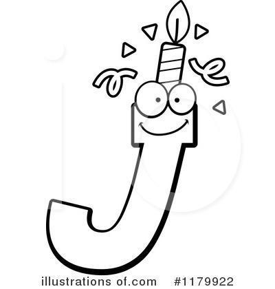 Royalty-Free (RF) Birthday Candle Clipart Illustration by Cory Thoman - Stock Sample #1179922