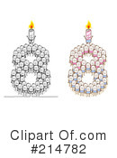 Birthday Candle Clipart #214782 by NL shop