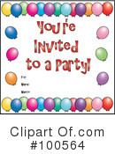 Birthday Clipart #100564 by Pams Clipart