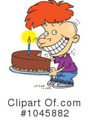 Birthday Clipart #1045882 by toonaday