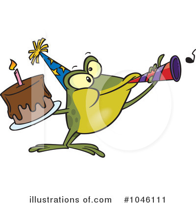 Royalty-Free (RF) Birthday Clipart Illustration by toonaday - Stock Sample #1046111