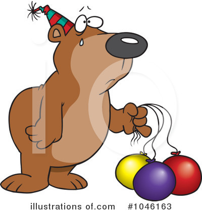 Royalty-Free (RF) Birthday Clipart Illustration by toonaday - Stock Sample #1046163