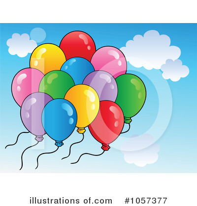Royalty-Free (RF) Birthday Clipart Illustration by visekart - Stock Sample #1057377