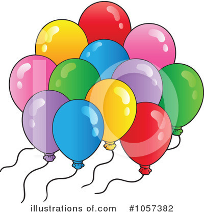 Royalty-Free (RF) Birthday Clipart Illustration by visekart - Stock Sample #1057382