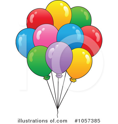 Royalty-Free (RF) Birthday Clipart Illustration by visekart - Stock Sample #1057385