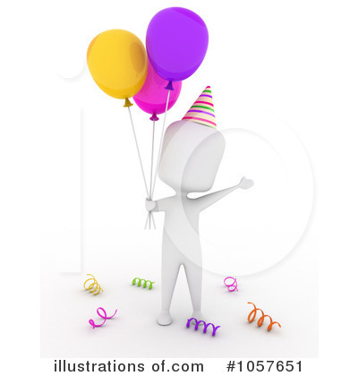 Royalty-Free (RF) Birthday Clipart Illustration by BNP Design Studio - Stock Sample #1057651
