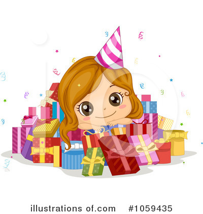 Royalty-Free (RF) Birthday Clipart Illustration by BNP Design Studio - Stock Sample #1059435