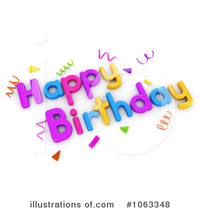 Happy Birthday Clipart #1063348 by BNP Design Studio