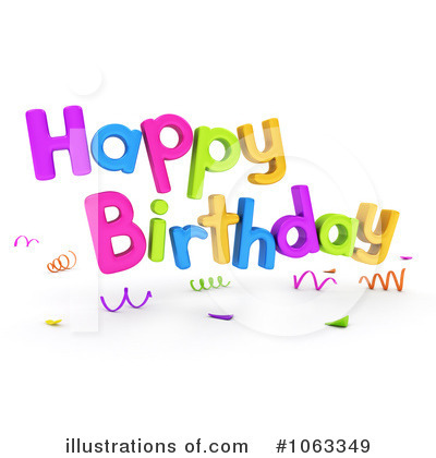 Royalty-Free (RF) Birthday Clipart Illustration by BNP Design Studio - Stock Sample #1063349