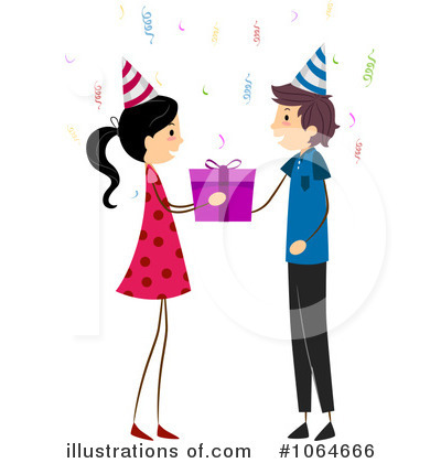 Royalty-Free (RF) Birthday Clipart Illustration by BNP Design Studio - Stock Sample #1064666