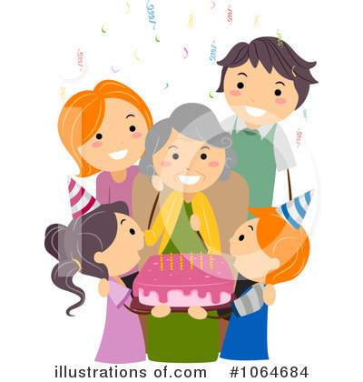 Royalty-Free (RF) Birthday Clipart Illustration by BNP Design Studio - Stock Sample #1064684