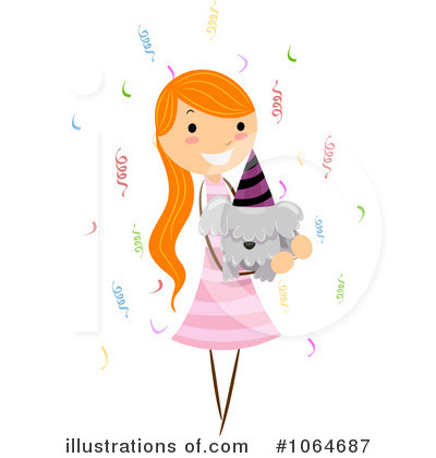 Royalty-Free (RF) Birthday Clipart Illustration by BNP Design Studio - Stock Sample #1064687