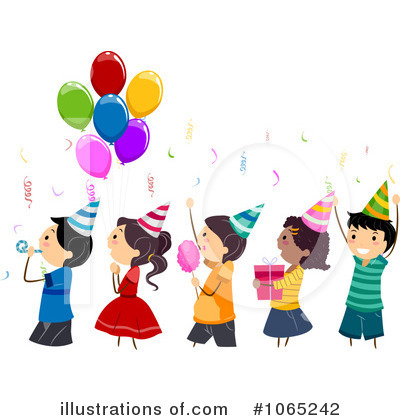 Royalty-Free (RF) Birthday Clipart Illustration by BNP Design Studio - Stock Sample #1065242