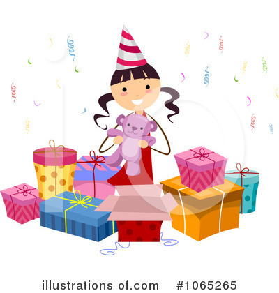 Royalty-Free (RF) Birthday Clipart Illustration by BNP Design Studio - Stock Sample #1065265
