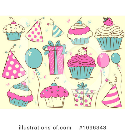 Royalty-Free (RF) Birthday Clipart Illustration by BNP Design Studio - Stock Sample #1096343