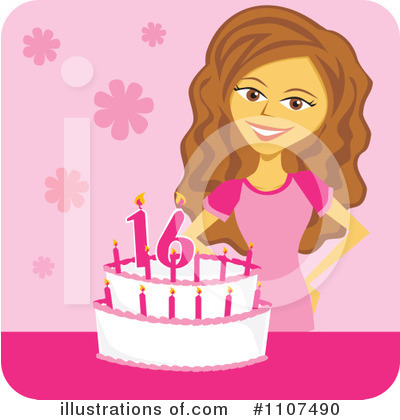 Cake Clipart #1107490 by Amanda Kate