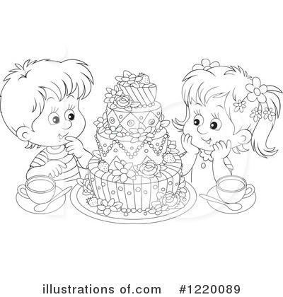 Royalty-Free (RF) Birthday Clipart Illustration by Alex Bannykh - Stock Sample #1220089