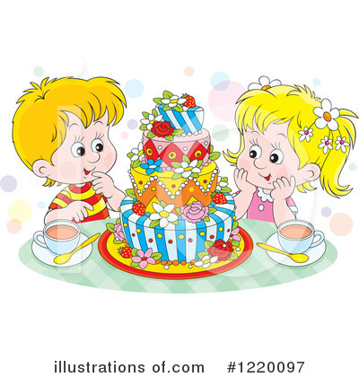 Royalty-Free (RF) Birthday Clipart Illustration by Alex Bannykh - Stock Sample #1220097