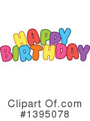 Birthday Clipart #1395078 by Liron Peer