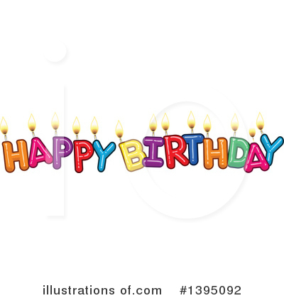 Birthday Clipart #1395092 by Liron Peer