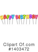 Birthday Clipart #1403472 by Liron Peer