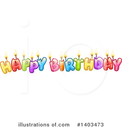 Royalty-Free (RF) Birthday Clipart Illustration by Liron Peer - Stock Sample #1403473