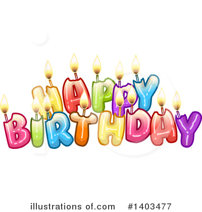 Royalty-Free (RF) Birthday Clipart Illustration by Liron Peer - Stock Sample #1403477
