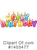 Birthday Clipart #1403477 by Liron Peer