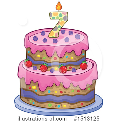 Royalty-Free (RF) Birthday Clipart Illustration by visekart - Stock Sample #1513125