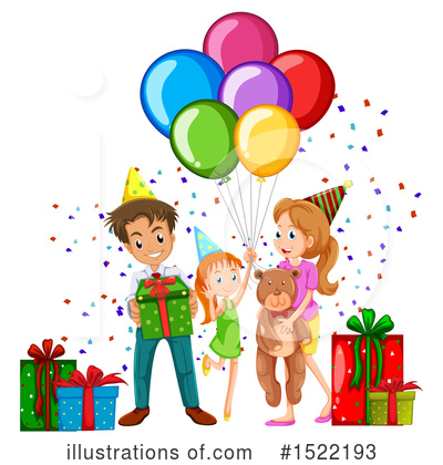 Balloons Clipart #1522193 by Graphics RF