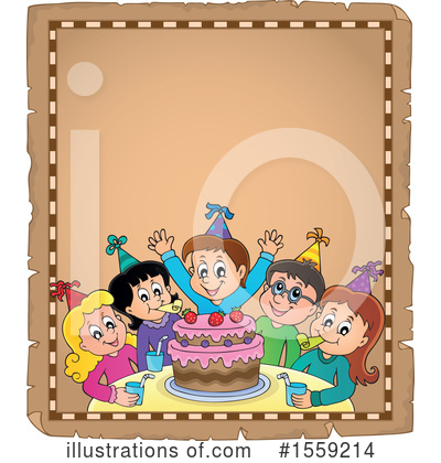 Royalty-Free (RF) Birthday Clipart Illustration by visekart - Stock Sample #1559214