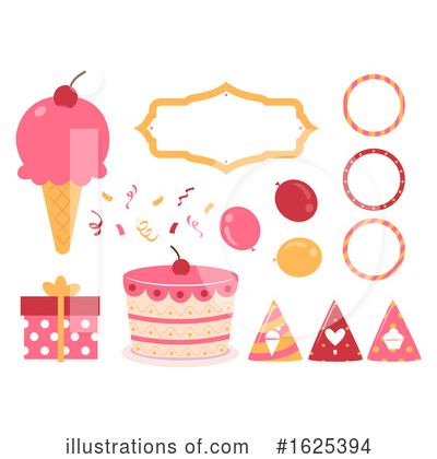 Royalty-Free (RF) Birthday Clipart Illustration by BNP Design Studio - Stock Sample #1625394