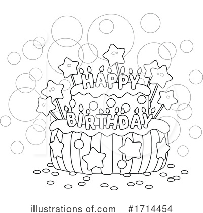 Royalty-Free (RF) Birthday Clipart Illustration by Alex Bannykh - Stock Sample #1714454