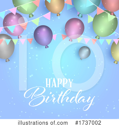 Royalty-Free (RF) Birthday Clipart Illustration by KJ Pargeter - Stock Sample #1737002