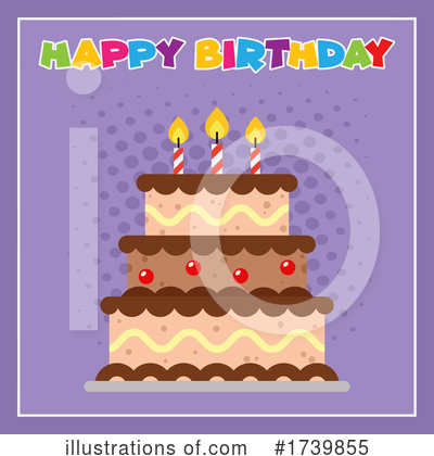 Royalty-Free (RF) Birthday Clipart Illustration by Hit Toon - Stock Sample #1739855