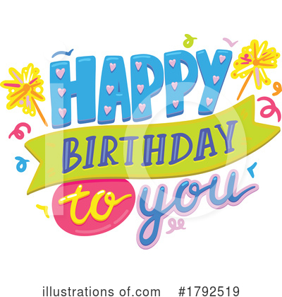 Royalty-Free (RF) Birthday Clipart Illustration by Vector Tradition SM - Stock Sample #1792519