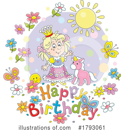 Royalty-Free (RF) Birthday Clipart Illustration by Alex Bannykh - Stock Sample #1793061