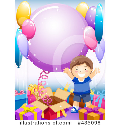 Royalty-Free (RF) Birthday Clipart Illustration by BNP Design Studio - Stock Sample #435098