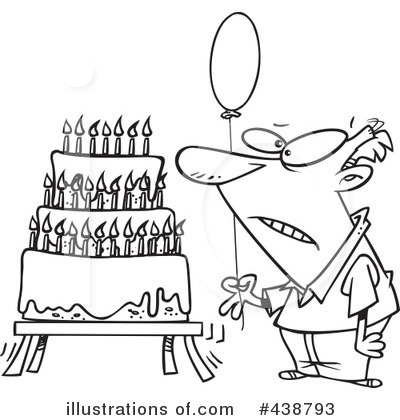 Royalty-Free (RF) Birthday Clipart Illustration by toonaday - Stock Sample #438793