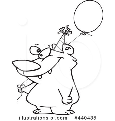 Royalty-Free (RF) Birthday Clipart Illustration by toonaday - Stock Sample #440435