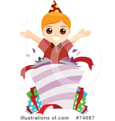 Royalty-Free (RF) Birthday Clipart Illustration by BNP Design Studio - Stock Sample #74087