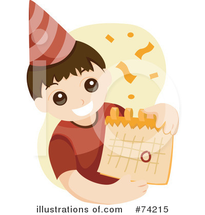 Royalty-Free (RF) Birthday Clipart Illustration by BNP Design Studio - Stock Sample #74215