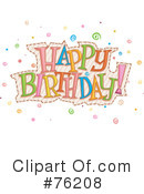 Birthday Clipart #76208 by BNP Design Studio