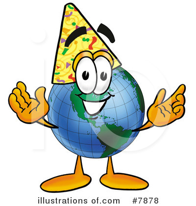 Royalty-Free (RF) Birthday Clipart Illustration by Mascot Junction - Stock Sample #7878