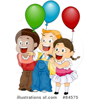 Royalty-Free (RF) Birthday Clipart Illustration by BNP Design Studio - Stock Sample #84575
