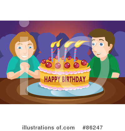 Royalty-Free (RF) Birthday Clipart Illustration by mayawizard101 - Stock Sample #86247
